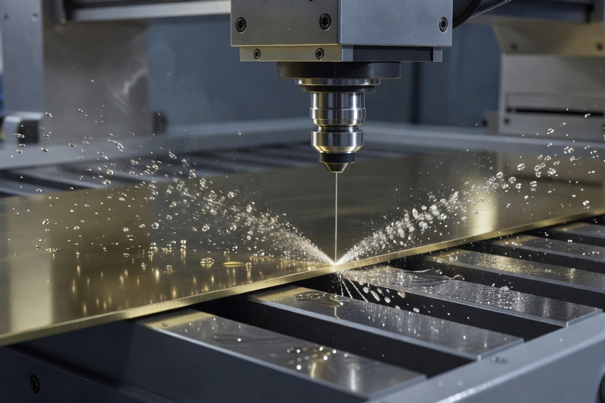 Jak przebiega zamawianie metali kolorowych z cięciem wodą dla produkcji i budownictwa